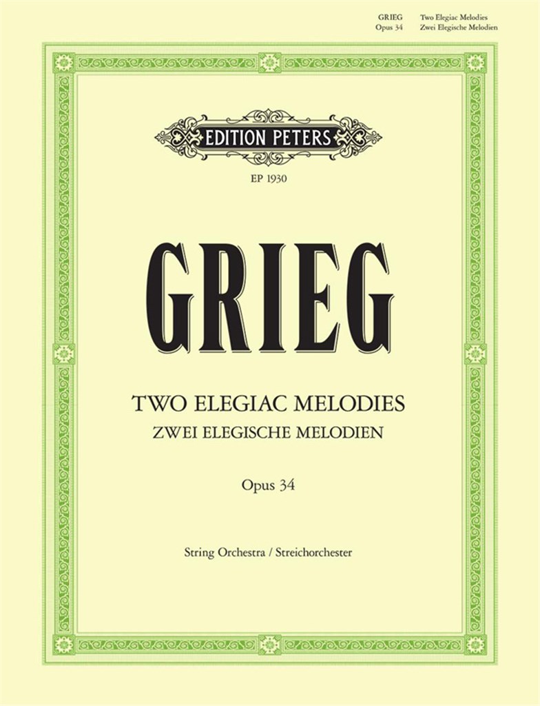 Two Elegiac Melodies Op. 34